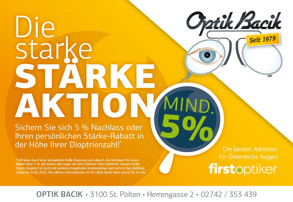 Starke Starke Aktion Firstoptiker Optik Bacik